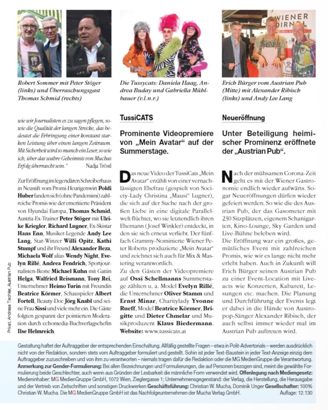 Zeitungsartikel in der aktuellen Ausgabe vom Extradienst (Mucha Verlag) – 7. Juli